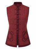MCHI Weste Deep Rouge, Vorderansicht